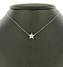 Stern collier echt silber - collier, -echt