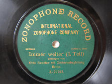 78rpm OTTO REUTTER - IMMER