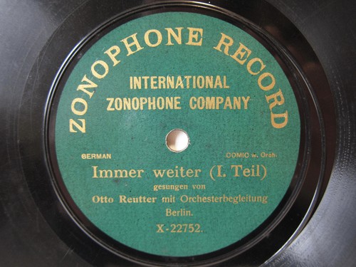 78rpm otto reutter - reutter,