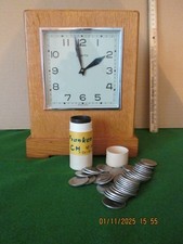 ZENITH-HELVETIA VIE R49-56 Sparversicherungsuhr Schweiz 9/1955 + 40x 1 Fr. Cu-Ni