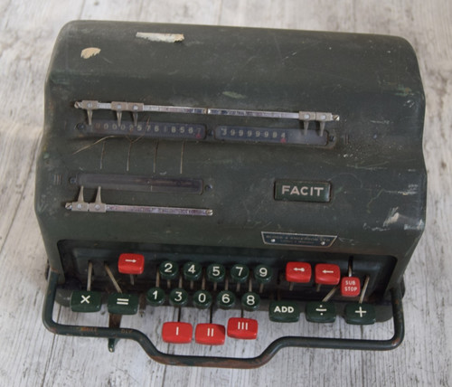 Vintage mechanical calculator - vintage,