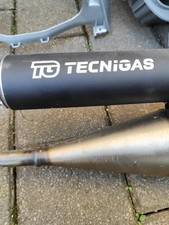 Tecnigas Resonanzauspuff Sportauspuff, für Honda Dio, Sym Flash 50 ccm 2-Takt