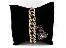 Modeschmuck Armband, Hilfiger, Vergoldet, Anhänger, 20 cm lang, 14 mm breit