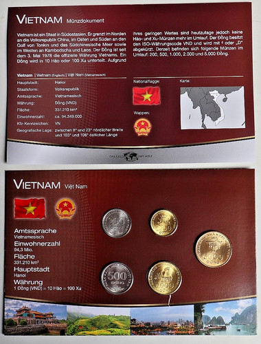 Vietnam kms kursmünzensatz - vietnam:,
