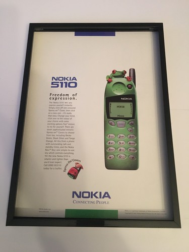 Nokia 5110 handy 1998 a4 - 5110,