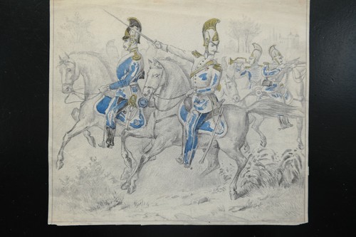Original aquarellierte