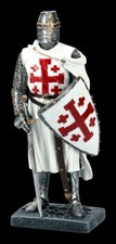 Ritter Figur - Orden vom Heiligen Grab zu Jerusalem - Mittelalter Krieger Deko