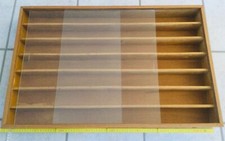 Holz-Vitrine mit Glas für Modellautos/Modelleisenbahn, Maße siehe Foto 2