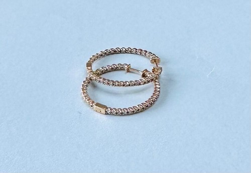 Creolen 750 000 rosegold - creolen,