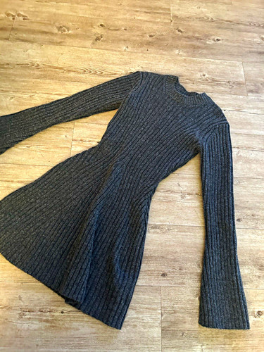 Damen pullover xs grau - pullover,
