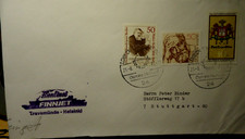 Brief Lübeck/Travemünde 21.8.1978  FINNLINES FINNJET   TRAVEMÜNDE-HELSINKI