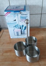 Esmeyer Servier-Set Boston silber Ø jeweils ca. 8,3 cm snack and dip Bowlset