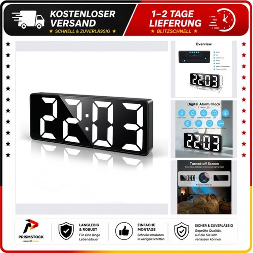 Digitaler led wecker - digitaler,