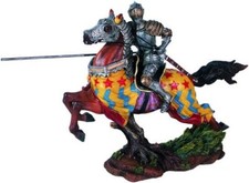 Mysticalls - Ritter auf Pferd mit Schwert und Lanze (813)