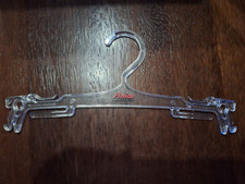 Kleiderbügel für Dessous, BH, Slip, Transparent mit Logo 40 Stück