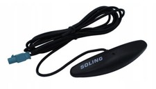 Scheibenantenne Aktiv AM/FM, inkl. Verstärker, FAKRA Buchse (F) Glasklebeantenne