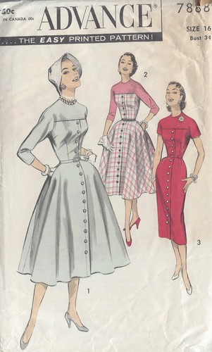 1950s vintage nähen - vintage,