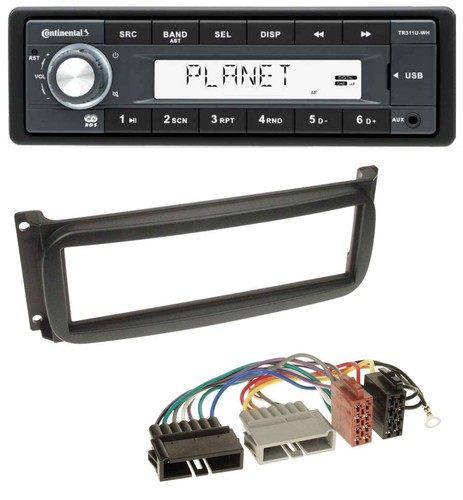Continental usb mp3 aux - aux, 1din