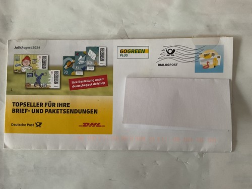 Faltbrief deutsche post dhl - post,