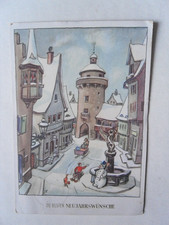 AK Neujahr Glückwunsch