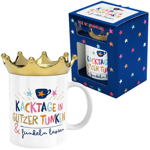 Tasse krone mit motiv - krone,