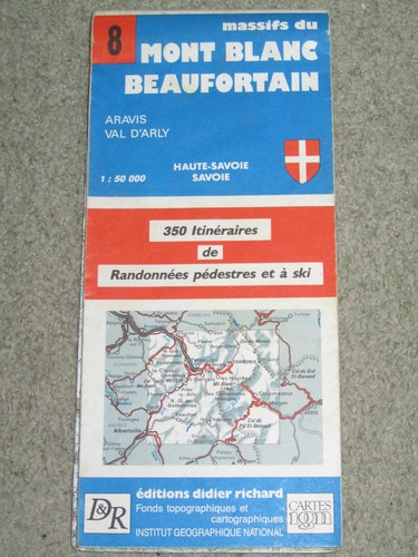 France ign walking map of - france;,