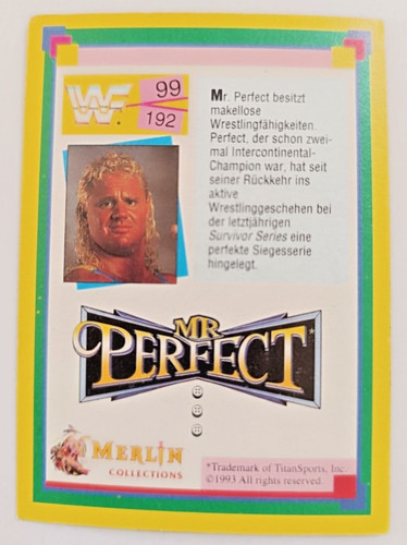 Wwf wrestling sammelkarte - wwf,