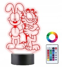 3D LED Nachtlicht Garfield