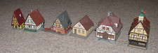 K23   Vollmer Faller o.a. Konvolut  6 Fachwerkhäuser  aus Anlagenabbau