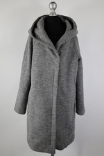 Street One hellgrauer Kurzmantel Herbst/Winter Gr.38/S Polyester Wolle