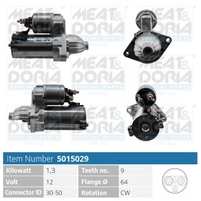 Meat doria 5015029 starter - doria,