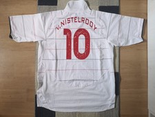 van Nistelrooy Manchester Trikot Weiß Gr. XL 2002 2003 Niederlande Real Madrid