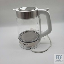 Moulinex BY6R5130 Elektrischer Wasserkocher, 1,7 l, schnelles Kochen, transparen