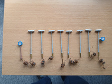 Faller-Vollmar-Kibri  acht Bahnsteiglampen und zwei Uhren  HO