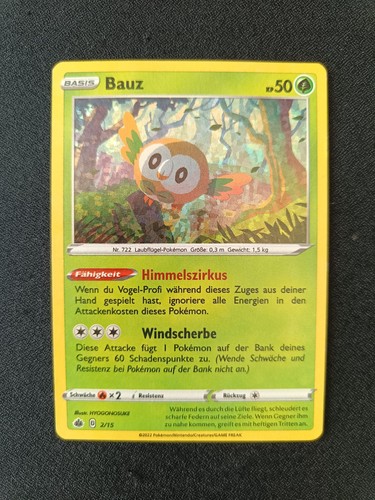 Pokémon karte bauz - karte:, |