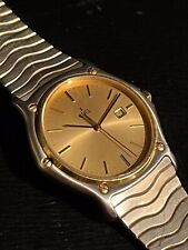 EBEL WAVE UHR, 18k und Stahl