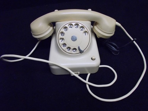 Post öpt vintage telefon - w,,