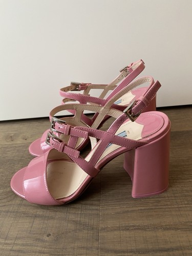 Prada plateau sandalen rosa - prada,
