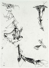 "Horizonte", 1991. Radierung von Thomas RANFT (*1945 D), handsigniert