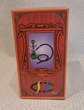 Wasserpfeife klein Glas 20 cm