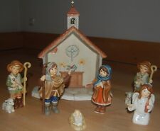 Goebel ★ Schöne Weihnachtskrippe Krippe grosse Figuren aus Porzellan  ★ ovp/rar