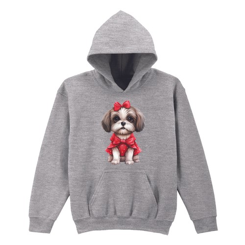 Süßer shih tzu welpe - süßer, rote
