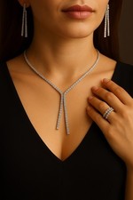 Luxus Schmuck Set aus Silber