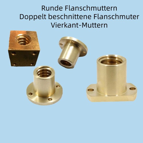 Rund vierkant flansch - rund,