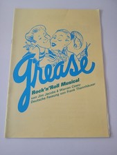 Programmheft Grease 1994 Show