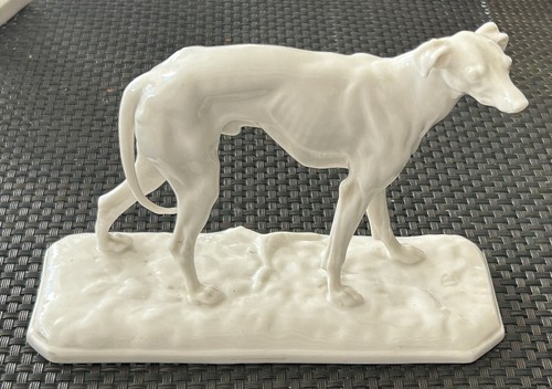 Porzellanfigur windhund galgo - porzellanfigur,
