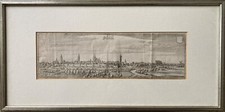 Kupferstich Merian um 1650 Merian im Bilderrahmen