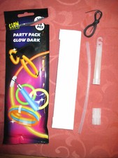 Glow in the Dark Party * 20 Teile * Nachtleuchtender Party-Pack * unbenutzt