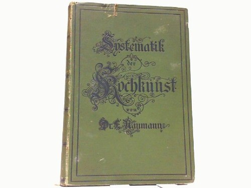 Systematik der kochkunst - systematik,
