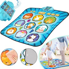 Musikmatte Lernspielzeug Für 1-12 Jahre Mädchen Junge Kinder Tanzmatte Geschenk